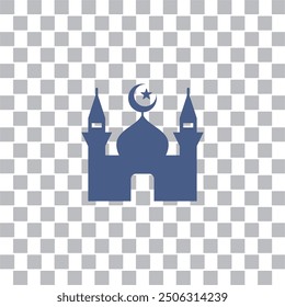 mosque icon , islamic icon vector