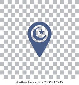 mosque icon , islamic icon vector