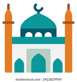 Mosque Icon Ramadan, for infographic, web, app, etc