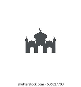 mosque icon. sign design