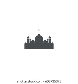 mosque icon. sign design