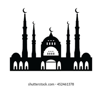 Mosque Icon Silhouette