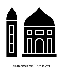 mosque icon suitable for Ramadan Islamic moments