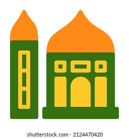 mosque icon suitable for Ramadan Islamic moments