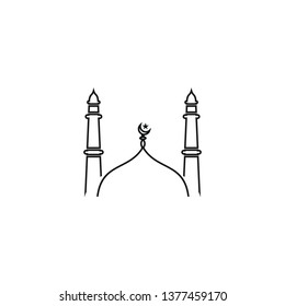 mosque icon symbol