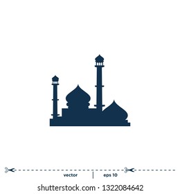 mosque Icon Symbol Logo Template