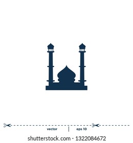 mosque Icon Symbol Logo Template