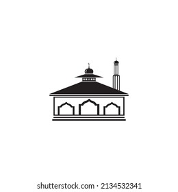 símbolo de símbolo de mezquita vector