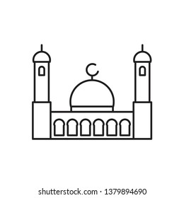 mosque icon template