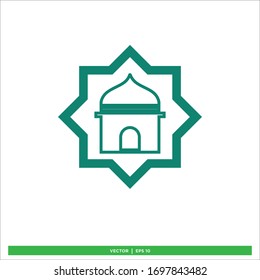 mosque icon vector design illustration