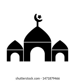 mosque icon vector design template