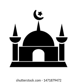 mosque icon vector design template