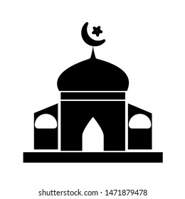 mosque icon vector design template
