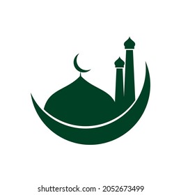 Moschee-Ikone-Vektorgrafik
Für islamisches Design