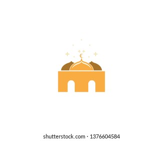 Mosque icon vector illustration