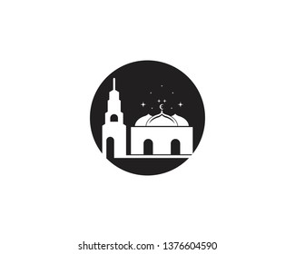 Mosque icon vector illustration