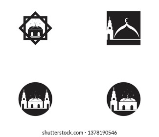 Mosque icon vector illustration
