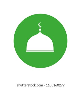 Mosque icon vector Illustration design template. eps 10.