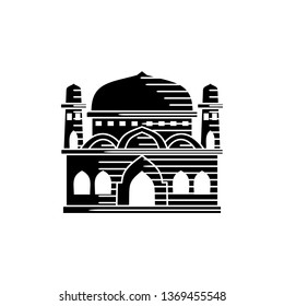 Mosque icon vector Illustration design template