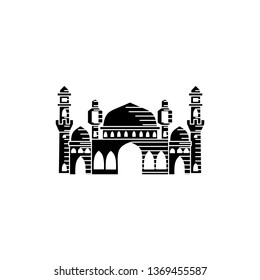 Mosque icon vector Illustration design template