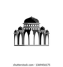 Mosque icon vector Illustration design template
