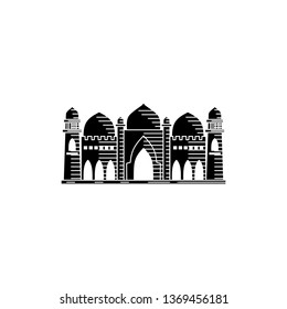Mosque icon vector Illustration design template