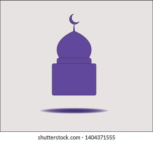 Mosque icon vector Illustration design template. eps.10