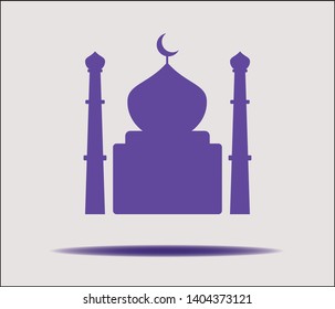 Mosque icon vector Illustration design template. eps.10