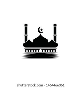 Mosque icon vector Illustration design template