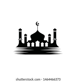 Mosque icon vector Illustration design template