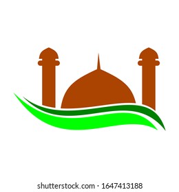 mosque icon vector illustration design template