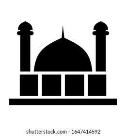 mosque icon vector illustration design template