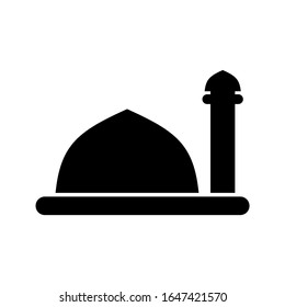 mosque icon vector illustration design template