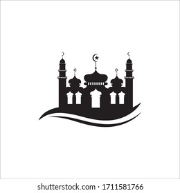  Moschee-Vektorillustration-Illustrations-Design-Vorlage