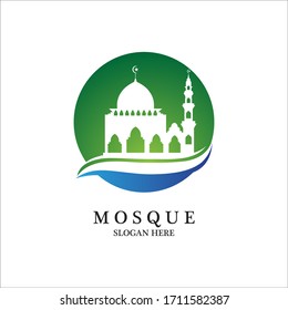  Moschee-Vektorillustration-Illustrations-Design-Vorlage