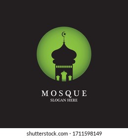  Moschee-Vektorillustration-Illustrations-Design-Vorlage