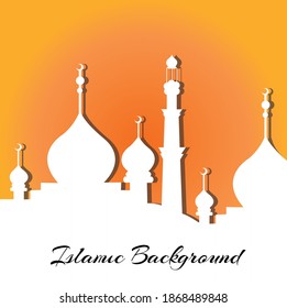 Mosque icon vector Illustration design template