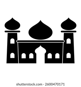  Mosque icon vector Illustration design template 
