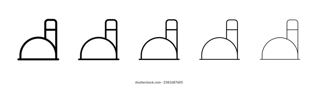 Mosque icon Vector logo sign