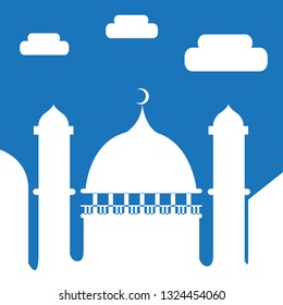 Mosque Illustration Design