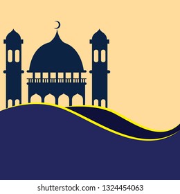 Mosque Illustration Design
