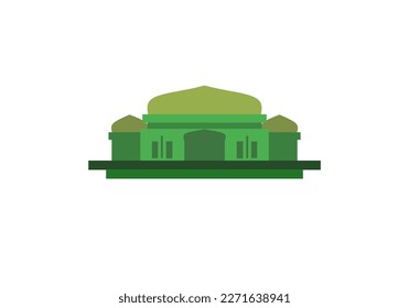 ilustración de mezquita, icono de mezquita con concepto elegante, perfecto para el diseño de ramadán