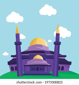 mosque illustration vector image 5