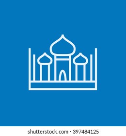 Mosque line icon. Imagem Vetorial Stock
