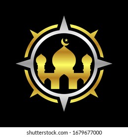 Mosque Logo can be used for company, icon, and others.