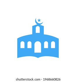 Mosque logo design and icon