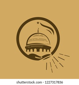 
the mosque logo design inspiration