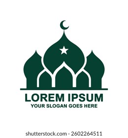 Mosque Logo Design, Professional Mosque and Islamic Logo Design