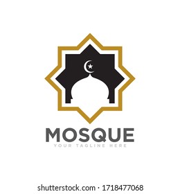 Mosque Logo Icon Design Illustration