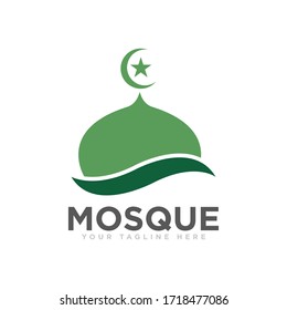 Mosque Logo Icon Design Illustration